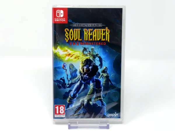 Portada de Legacy of Kain: Soul Reaver 1 & 2 Remastered (ESP) (Precintado) para Nintendo Switch, edición PAL España, nuevo