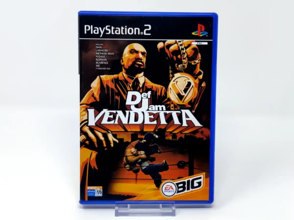 Portada de Def Jam: Vendetta (ESP) para PlayStation 2, edición PAL España, de segunda mano