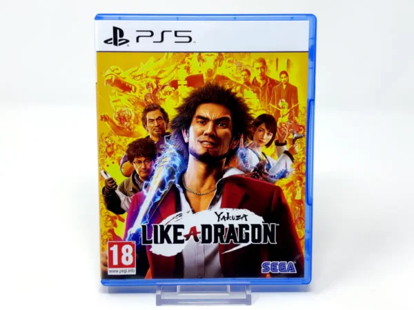 Portada de Yakuza: Like a Dragon (ESP) para PlayStation 5, edición PAL España, de segunda mano