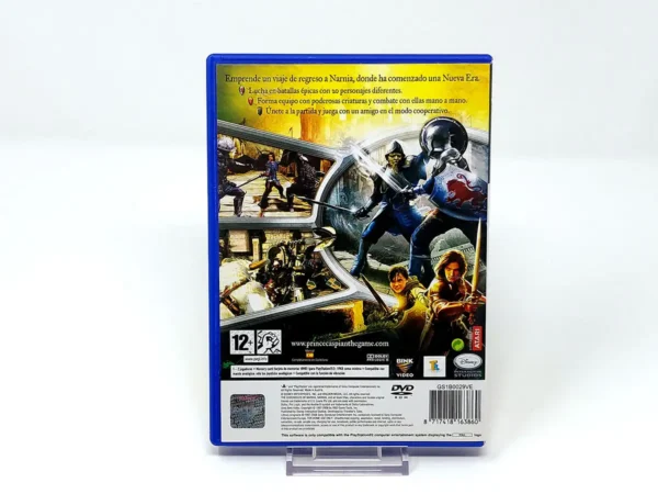 Parte trasera de Las Crónicas de Narnia: El Príncipe Caspian (ESP) (Rebajado) para PlayStation 2, edición PAL España