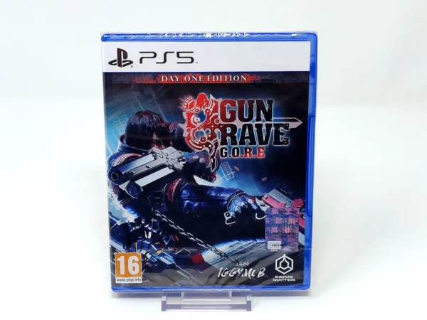 Portada de Gungrave G.O.R.E (Day One Edition) (ESP) (Precintado) para PlayStation 5, edición PAL España, nuevo