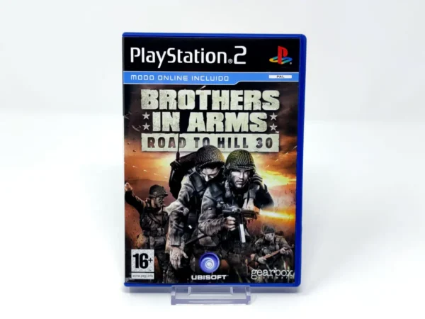 Portada de Brothers in Arms: Road to Hill 30 (ESP) (Con Mapa) para PlayStation 2, edición PAL España, de segunda mano