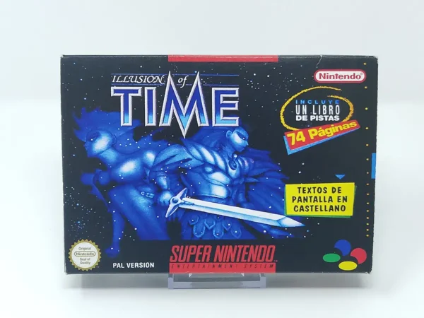 Portada de Illusion of Time (ESP) para Nintendo SNES, de segunda mano