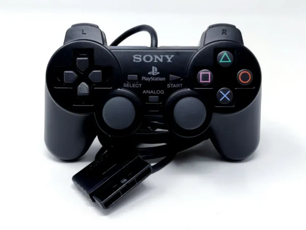 Mando Dual Shock 2 Black PS2 para PlayStation 2, edición PAL España, de segunda mano