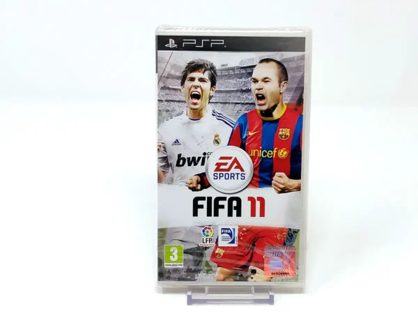 Portada de FIFA 11 (ESP) (Precintado) para PSP, edición PAL España, de segunda mano