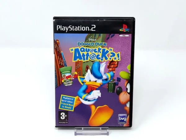 Portada de Disney's Donald Duck: Quack Attack (ESP) (v2) (Rebajado) para PlayStation 2, edición PAL España, de segunda mano
