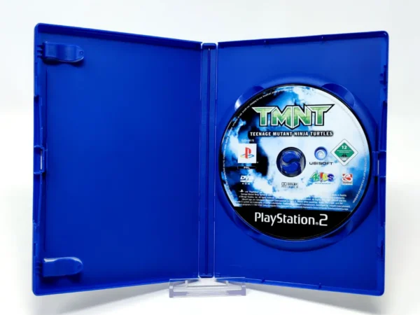 Interior del juego TMNT: Tortugas Ninja Jóvenes Mutantes (ESP) (Rebajado) para PlayStation 2 con disco y manual