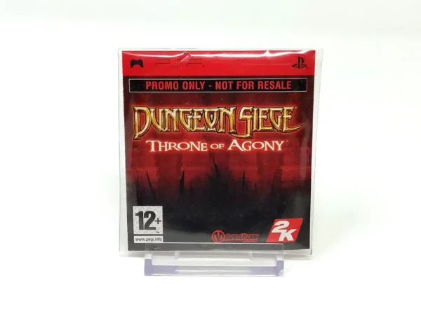 Portada de Dungeon Siege: Throne of Agony (PAL) (Promo) para PSP, edición PAL, de segunda mano
