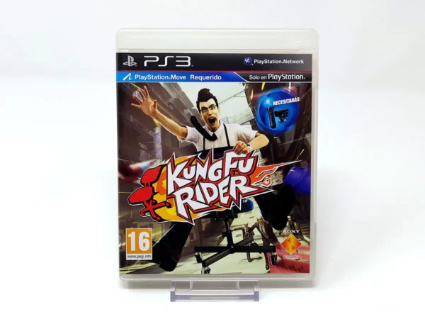 Portada de Kung Fu Rider (ESP) para PlayStation 3, edición PAL España, de segunda mano