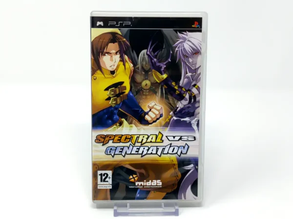 Portada de Spectral vs. Generation (ESP) para PSP, edición PAL España, de segunda mano