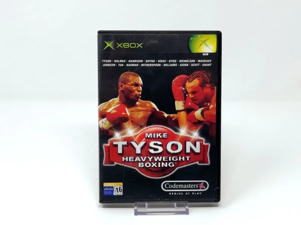 Portada de Mike Tyson Heavyweight Boxing (ESP) para XBOX, edición PAL España, de segunda mano
