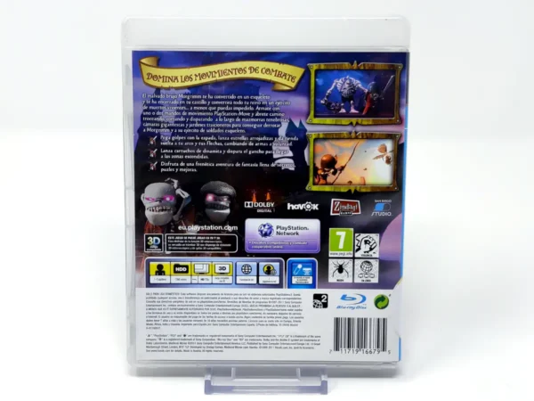 Parte trasera de Medieval Moves (ESP) (Rebajado) para PlayStation 3, edición PAL España