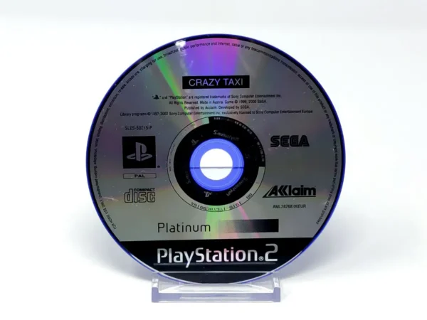 Crazy Taxi (ESP) (Platinum) (Disco) para PlayStation 2, edición PAL España, de segunda mano