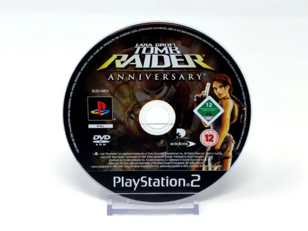 Lara Croft Tomb Raider: Anniversary (ESP) (Disco) para PlayStation 2, edición PAL España, de segunda mano