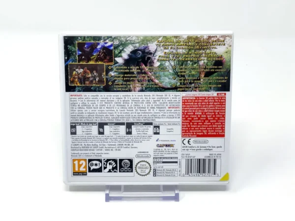 Monster Hunter 4: Ultimate (ESP) (Carátula) para Nintendo 3DS, edición PAL España, de segunda mano