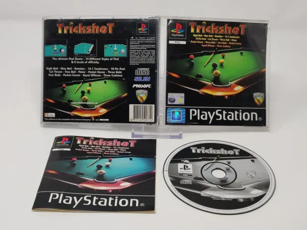 Otro detalle del juego Trickshot (EUR) para PlayStation 1