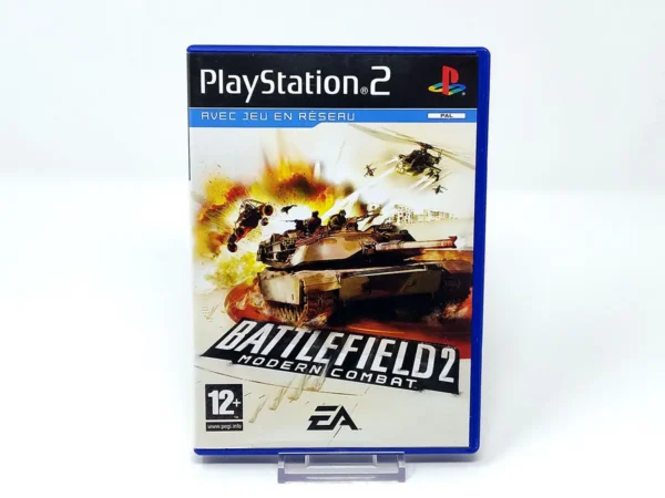 Portada de Battlefield 2: Modern Combat (FRA) para PlayStation 2, edición PAL Francia, de segunda mano