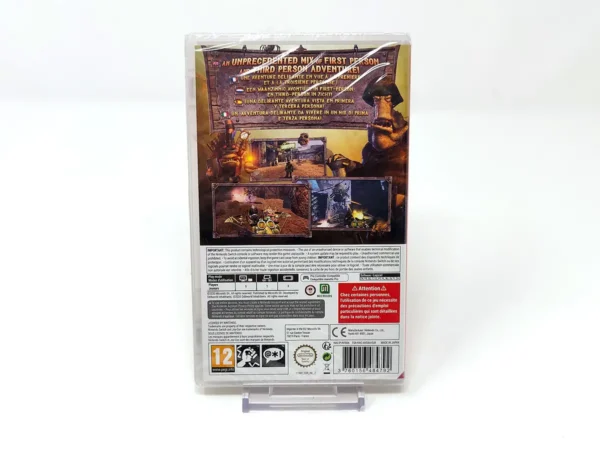 Parte trasera de Oddworld: Stranger's Wrath HD (ESP) (Precintado) para Nintendo Switch, edición PAL España