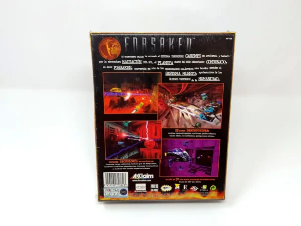 Parte trasera de Forsaken (ESP) (Precintado) para PC, edición PAL España
