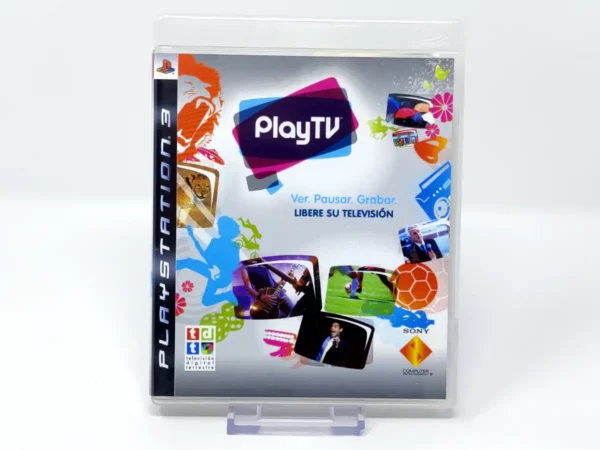 Portada de PlayTV (ESP) para PlayStation 3, edición PAL España, de segunda mano
