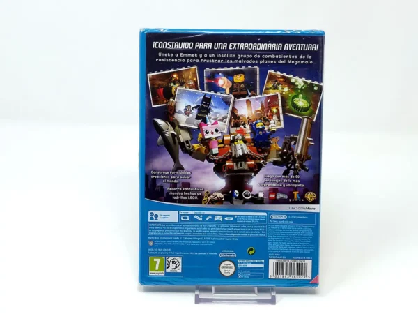 Parte trasera de The LEGO Movie: Videogame (ESP) (Precintado) para Nintendo Wii U, edición PAL España