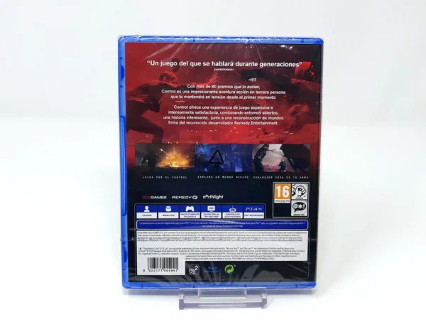 Parte trasera de Control Ultimate Edition (ESP) (Precintado) para PlayStation 4, edición PAL España