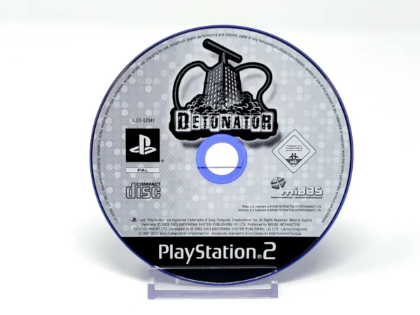 Detonator (ESP) (Disco) para PlayStation 2, edición PAL España, de segunda mano