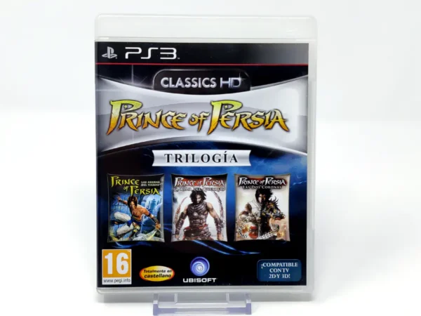 Portada de Prince of Persia Trilogy (ESP) (Classics HD) para PlayStation 3, edición PAL España, de segunda mano