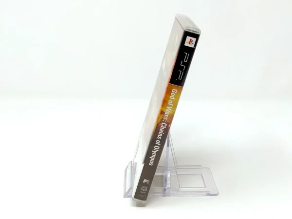 Lateral de la caja de God of War: Chains of Olympus (ESP) para PSP