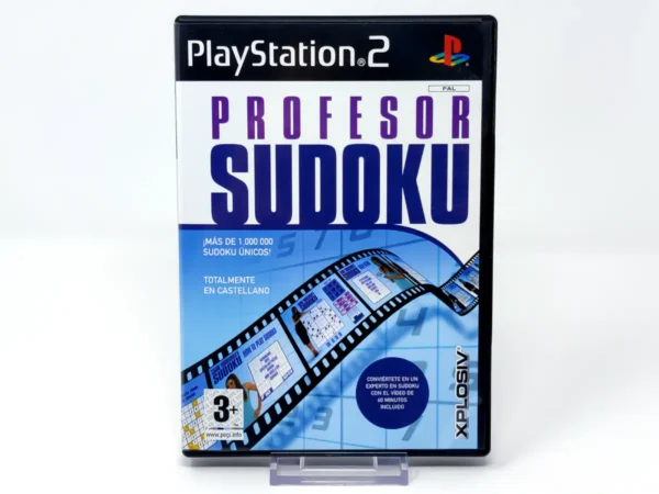 Portada de Profesor Sudoku (ESP) para PlayStation 2, edición PAL España, de segunda mano