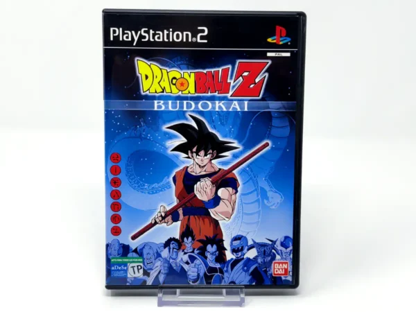 Portada de Dragon Ball Z: Budokai (ESP) (Rebajado) para PlayStation 2, edición PAL España, de segunda mano