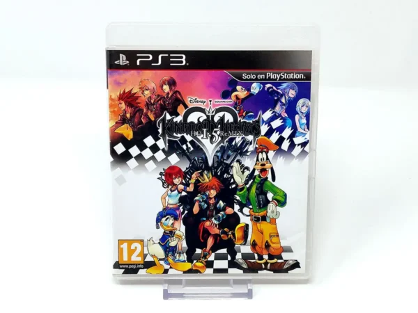 Portada de Kingdom Hearts: HD 1.5 ReMIX (ESP) para PlayStation 3, edición PAL España, de segunda mano