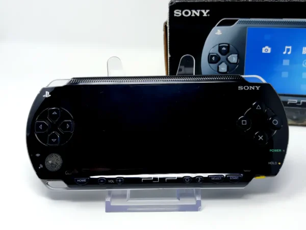 PSP 1000 Negra (Consola) (Con Caja) (Rebajado) para PSP, edición PAL, de segunda mano