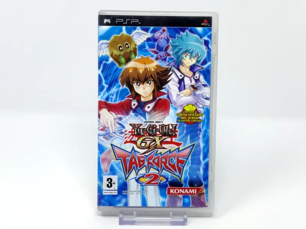 Portada de Yu-Gi-Oh! GX: Tag Force 2 (ESP) para PSP, edición PAL España, de segunda mano