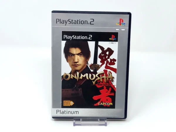 Portada de Onimusha: Warlords (FRA) (Platinum) para PlayStation 2, edición PAL Francia, de segunda mano