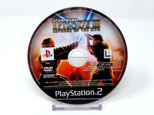 Star Wars: Episodio III - La Venganza de los Sith (ESP) (Disco) para PlayStation 2, edición PAL España, de segunda mano