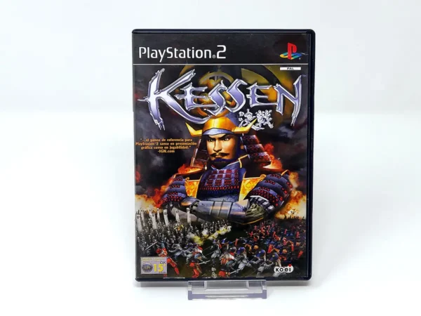 Portada de Kessen (ESP) para PlayStation 2, edición PAL España, de segunda mano