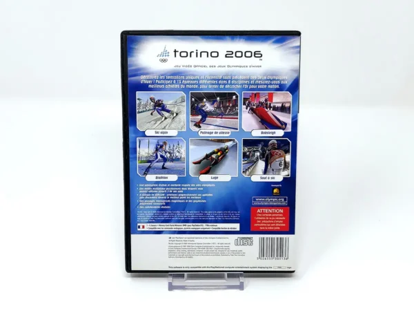 Parte trasera de Torino 2006 (FRA) (Rebajado) para PlayStation 2, edición PAL Francia