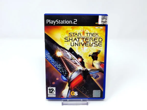 Portada de Star Trek: Shattered Universe (UK) para PlayStation 2, edición PAL UK, de segunda mano