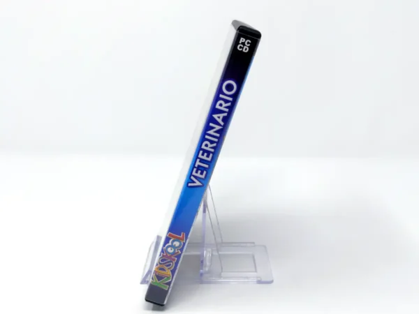 Lateral de la caja de Kidskool Veterinario (ESP) para PC