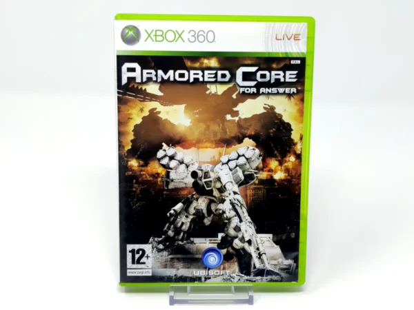 Portada de Armored Core: For Answer (ESP) para XBOX 360, edición PAL España, de segunda mano