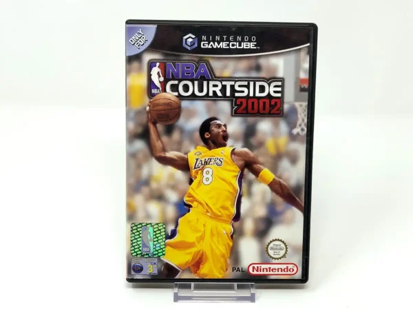 Portada de NBA Courtside 2002 (ESP) para Nintendo GameCube, edición PAL España, de segunda mano