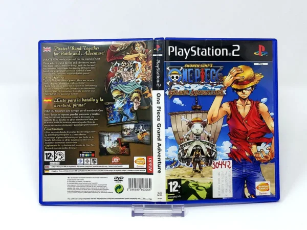 Shonen Jump's One Piece: Grand Adventure (ESP) (Carátula) (Rebajado) para PlayStation 2, edición PAL España, de segunda mano