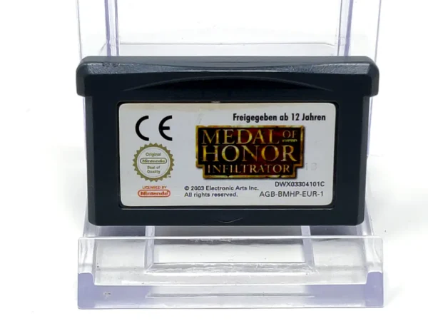 Medal of Honor: Infiltrator (EUR) (Cartucho) para Nintendo Game Boy Advance, edición PAL EUR, de segunda mano