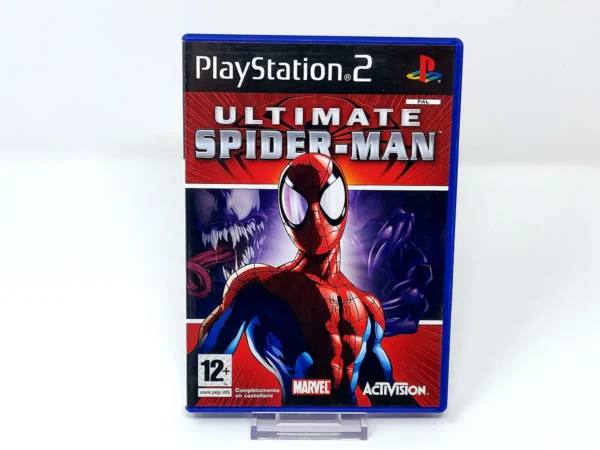 Portada de Ultimate Spider-Man (ESP) para PlayStation 2, edición PAL España, de segunda mano