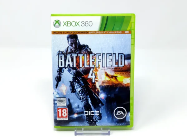Portada de Battlefield 4 (ESP) para XBOX 360, edición PAL España, de segunda mano