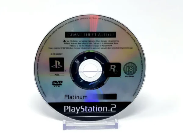 Grand Theft Auto III (ESP) (Platinum) (Disco) para PlayStation 2, edición PAL España, de segunda mano