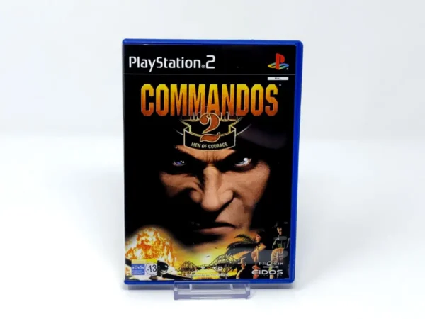 Portada de Commandos 2: Men of Courage (ESP) (Rebajado) para PlayStation 2, edición PAL España, de segunda mano