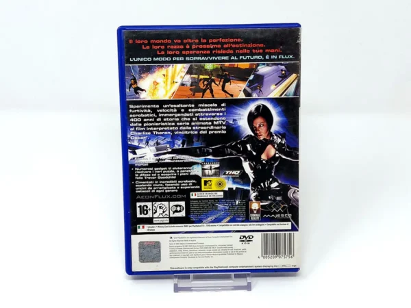 Parte trasera de Aeon Flux (ITA) (Rebajado) para PlayStation 2, edición PAL Italia