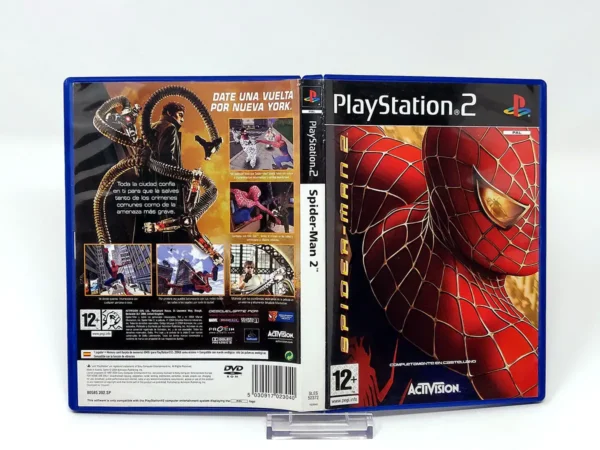 Spider-Man 2 (ESP) (Carátula) para PlayStation 2, edición PAL España, de segunda mano